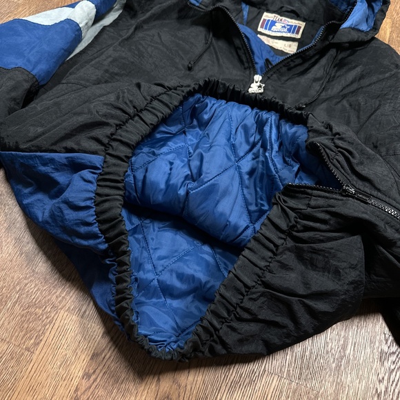 Vintage 90s Starter Dallas Cowboys Insulated Windbreaker Jacket Mens Large - Picture 8 of 13